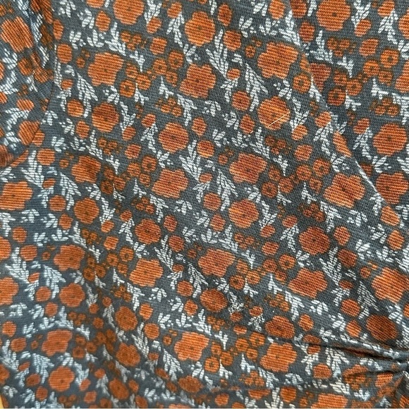 Toad and Co Women’s Navy Floral Rosalinda V-Neck Dress size Small EUC - Picture 3 of 12